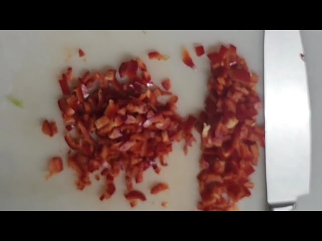 How to Cook: Dicing a Red Pepper #cooking