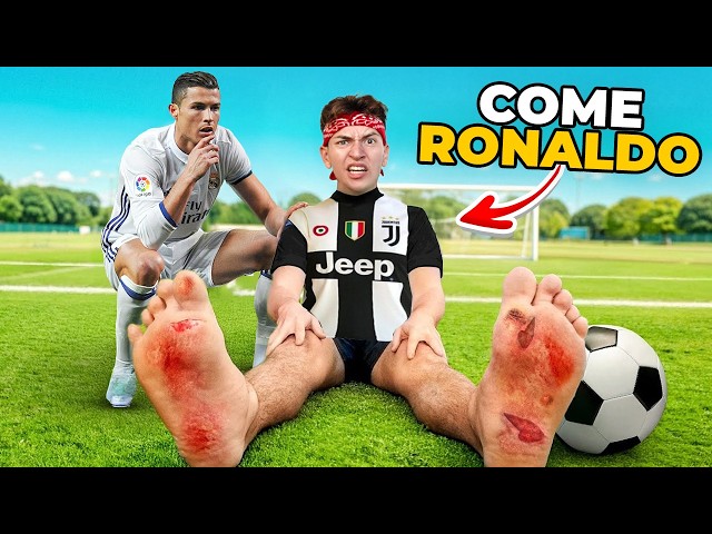 Mi Sono Allenato Come Cristiano Ronaldo per 24 ORE!!