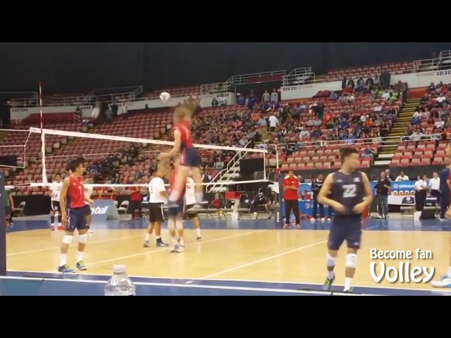 WARM UP - Volleyball attack in 2 meter!