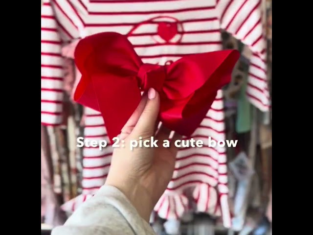 Build a Valentine’s Day outfit with us!  #childrensfashion  #smallbusiness #vday