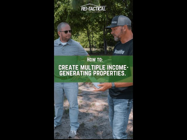 Picture yourself in a world of financial abundance, owning multiple income-generating properties.