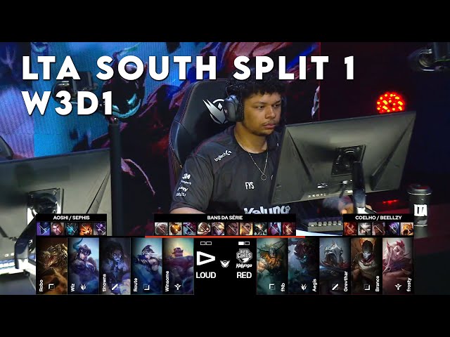 RED vs LLL Game 2 | LTA South 2025 Week 3 Day 1 | RED Canids vs LOUD G2