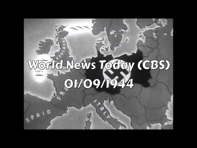 WW2 Radio News: 1944 (Part 1)