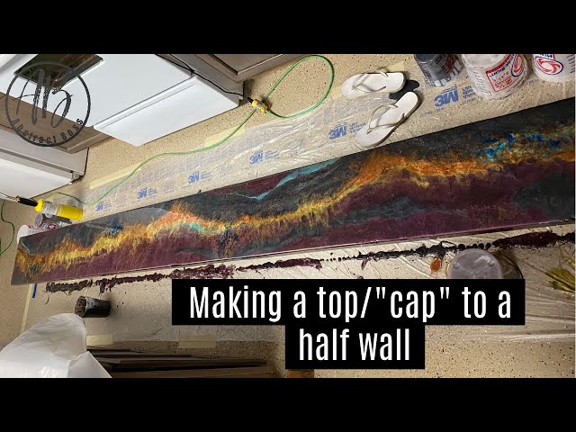 Making an amazing top/"cap" for a half wall