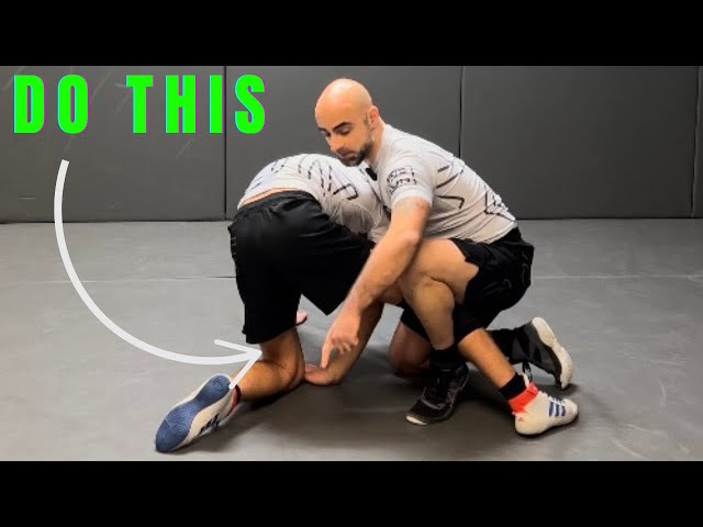 How to PIN them FAST from the front headlock