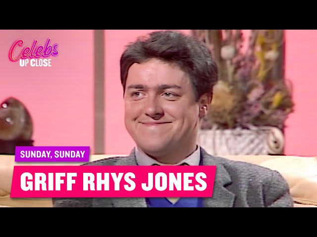 Griff Rhys Jones Made His Impressions Up While Riding A Bicycle! | Celebs Up Close