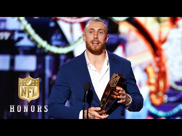 George Kittle Wins the Salute to Service Award | 2024 NFL Honors