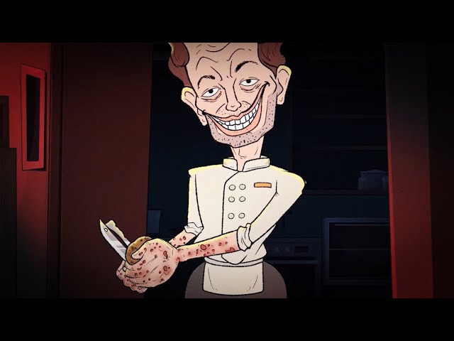 CREEPY RESTAURANT SCARY STORIES ANIMATED