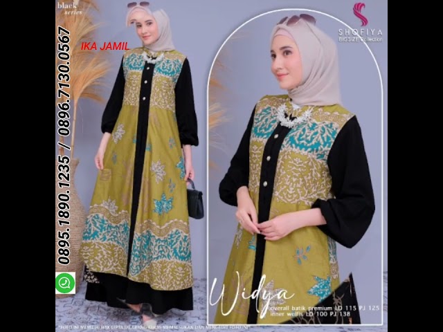 1 Gak Bakal Nyesel Beli Gamis Ini 😍 | Model Gamis Terbaru 2023 2024