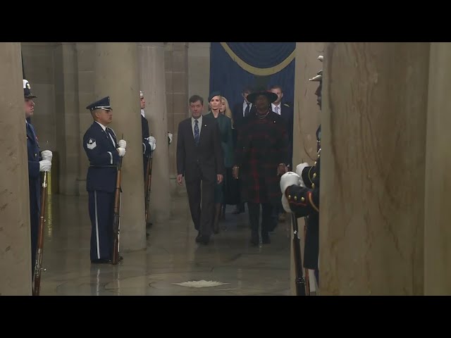 WATCH: Trump family arrives in U.S. Capitol for Donald Trump's inauguration as 47th president