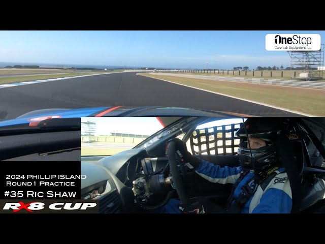 Hop On Board With Ric Shaw | RX8 Cup Series | Rnd 1 Phillip Island 2024