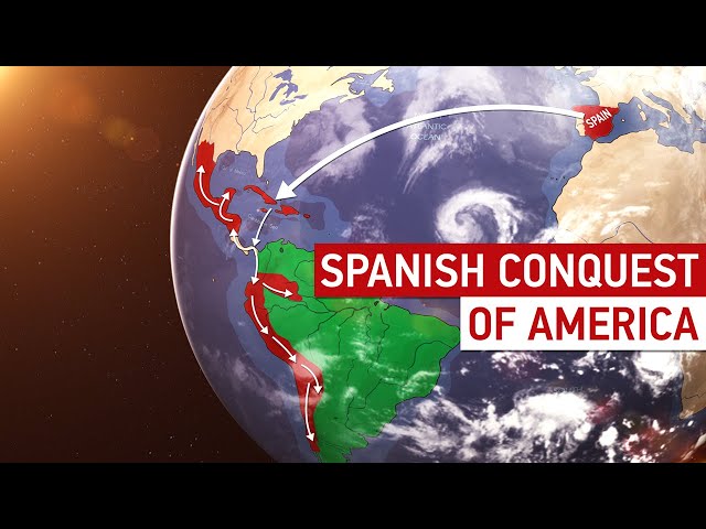 Spanish Colonization Of America | Animated Map