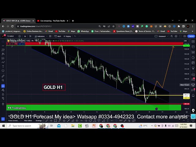 GOLD H1  chart LIVE Signal