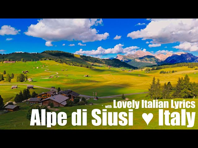 Stunning Alpe di Siusi Drone Footage  - DJI Air 3 Captures Italy's Scenic Beauty in 4K HDR