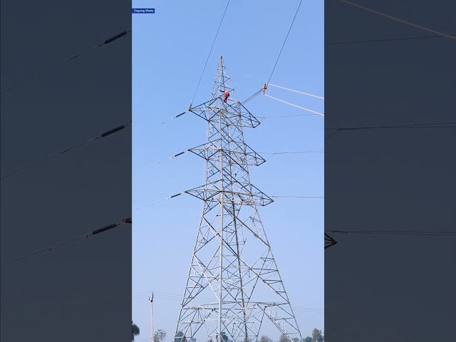 Tower Erection at Madhya Pradesh Power Transmission Project | Megha Engineering