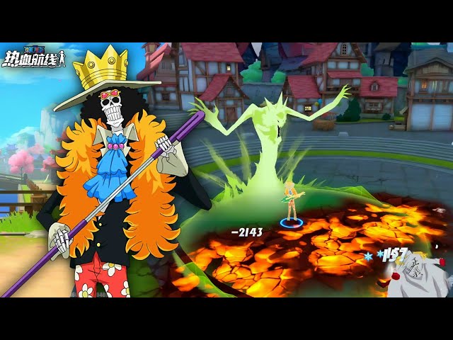 SOUL KING☠️ BROOK NW PVP GAMEPLAY 1v3 OPFP - One Piece Fighting Path