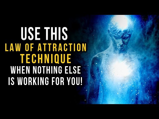 The Most POWERFUL Law Of Attraction Technique to MANIFEST What You Want FAST! (Neville Goddard)