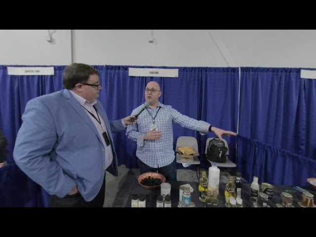 Gary Riccini from Sabatino Tartufi at the 2022 Gourmet Foods International Food Show