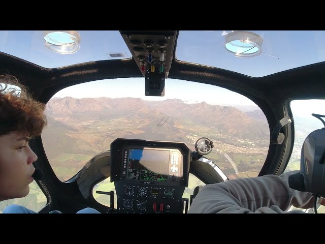 2022 08 21 Gyrocopter flight around Simonsberg.