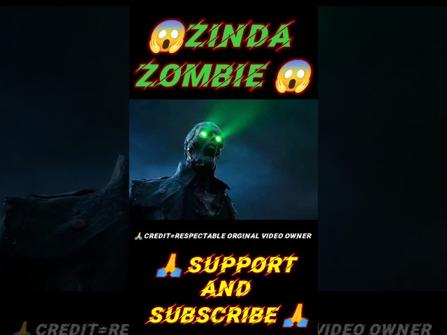 😱Zinda zombie 😱hollywood movie explain in hindi|Film |#short #explain #ytshort