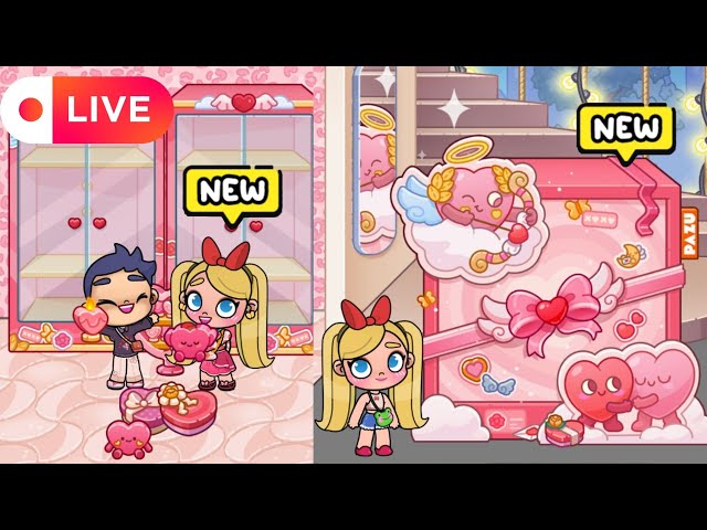 💘🎁 VALENTINE'S DAY PACK IS HERE! FREE NEW PACK 🎀✨ LIVE – PLAY WITH ME!