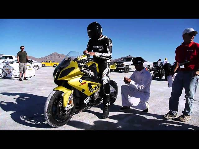 SHIVA's Short Film on 'San Jose BMW' Racing S1000RR at Bonneville Salt Flats - HD