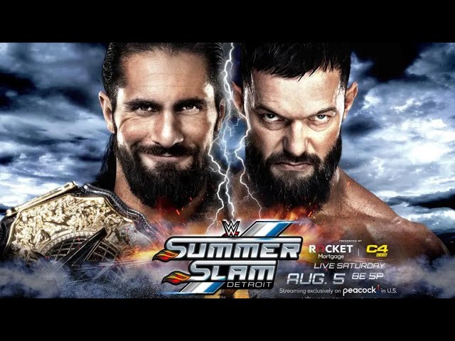 WWE SUMMERSLAM 2023 || FINN BALOR VS SETH ROLLINS