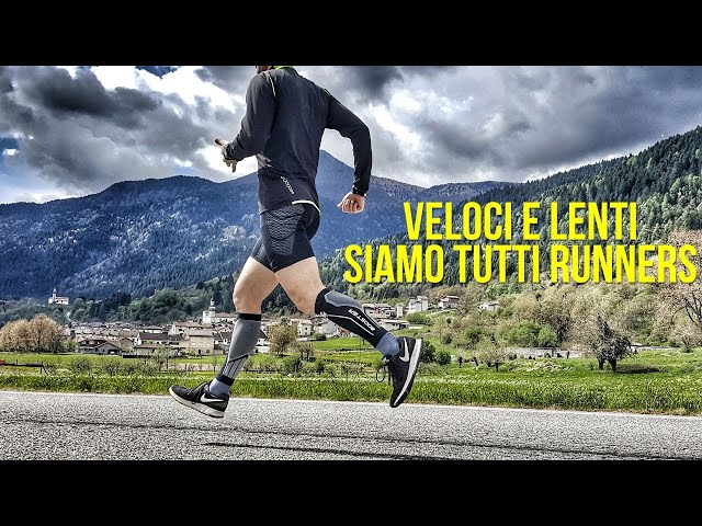 Non serve essere veloci per essere runner - discussione improvvisata.