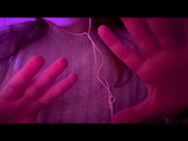 Can You Fall Asleep In 10 Minutes? 💜 ASMR Hand Movements, Calming Music and Slow Whispering