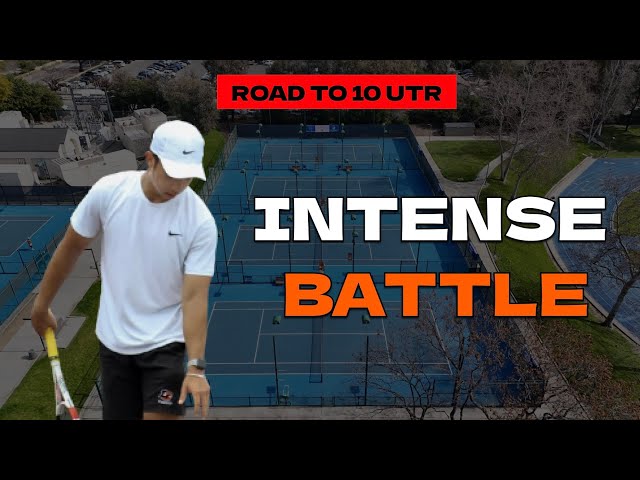 The Most INSANE Match Of My CAREER Against The 1 SEED!!! (10 UTR) - Men’s Open - Road to 10 UTR Ep.5