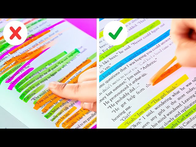 Atualize seu material escolar com estas ideias divertidas e coloridas de DIY! 🌈