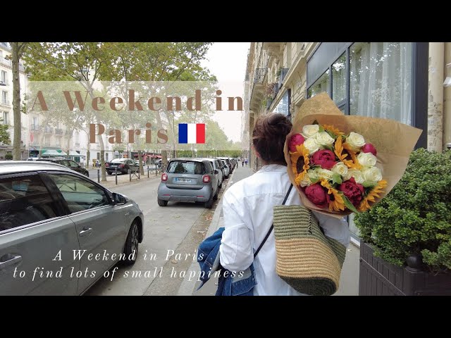 40s A weekend in Paris to Find a Lot of Small Happiness, French Style / Bio Marche / Eiffel Tower