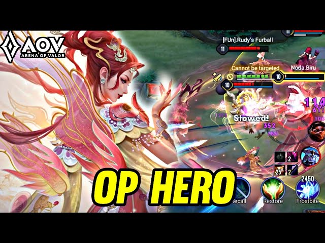 AOV : MARJA GAMEPLAY | OP HERO - ARENA OF VALOR LIÊNQUÂNMOBILE ROV