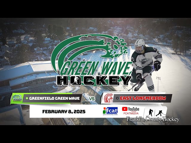 Greenfield Greenwave Hockey vs E. Longmeadow SENIOR NIGHT