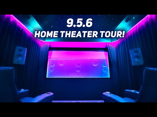 My ULTIMATE 4K Home Theater Tour 2025! // Krix / Trinnov Waveforming / JVC / Valencia / Govee