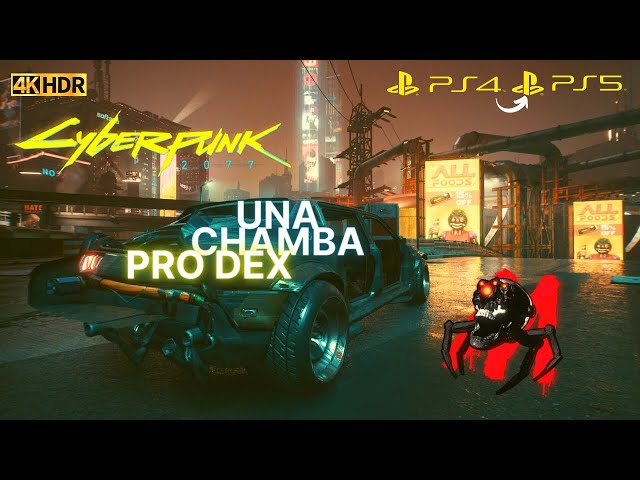 Cyberpunk 2077 | Série de Gameplay no PS5 em 4K HDR | Parte 4