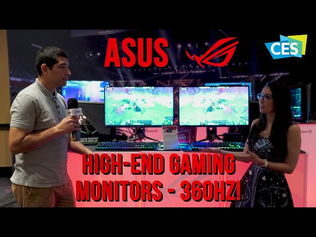 ASUS shows off new monitors at CES 2020 - including a 360 Hz beast!