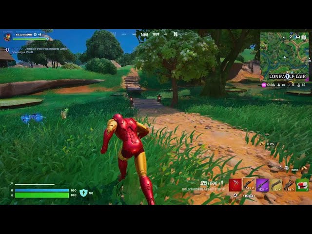 Fortnite i am iron man