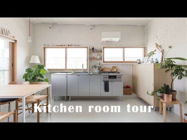 [Kitchen Room Tour] 5 ideas for a well-designed kitchen | Big kitchen in a small house