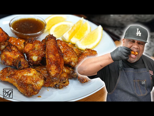 Mouthwatering Honey Lemon Pepper Wings