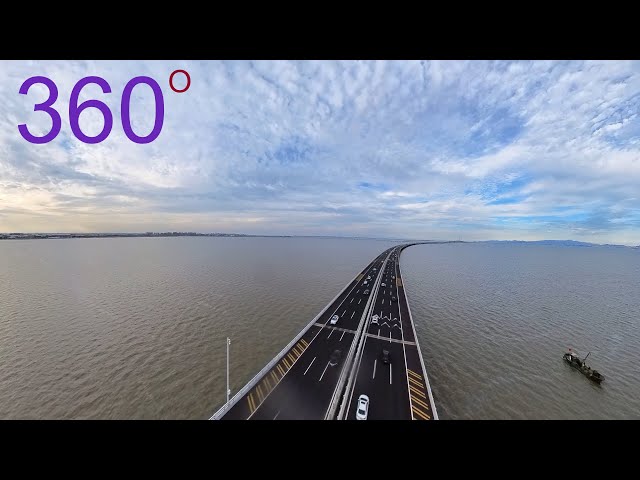 VR 360 video。Aerial photography。God Bless America！Congratulations to President Trump！