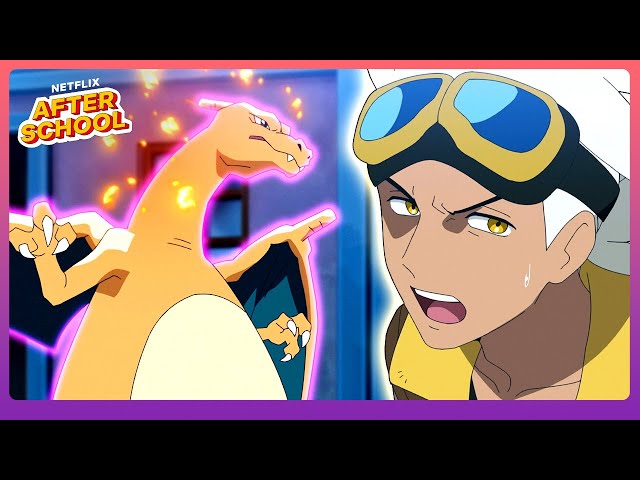 Friede’s Charizard Terastallizes During Ambush Attack 🔥 Pokémon Horizons: The Series | Netflix