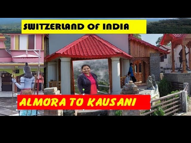 Kausani tourist place Uttrakhand | Kosi river | Someshwar Valley | Night View of Almora Hills |Kasar