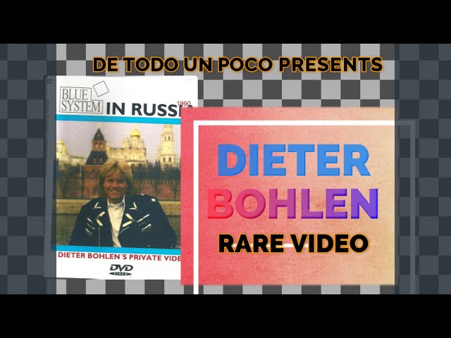 Dieter Bohlen Rare Video