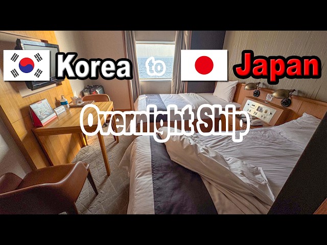 An International Overnight Ferry - Korea to Japan For 19 Hours