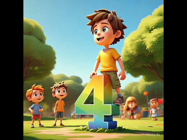 Learn Numbers 1-5 Through MAGICAL Park Adventures!