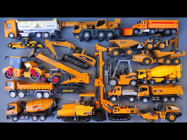 EXCAVATOR LESU ET30H, MEGA RC TRUCKS, RC TRACTORS, RC MACHINES COLLECTION!! KABOLITE K350-200 DIGGER