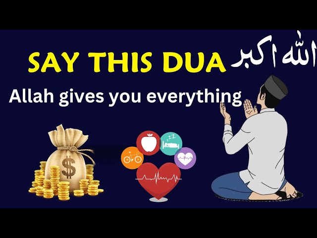 SAY ONLY YHIS DUA ALLAH WILL GIVE YOU MORE THINGS ❤️