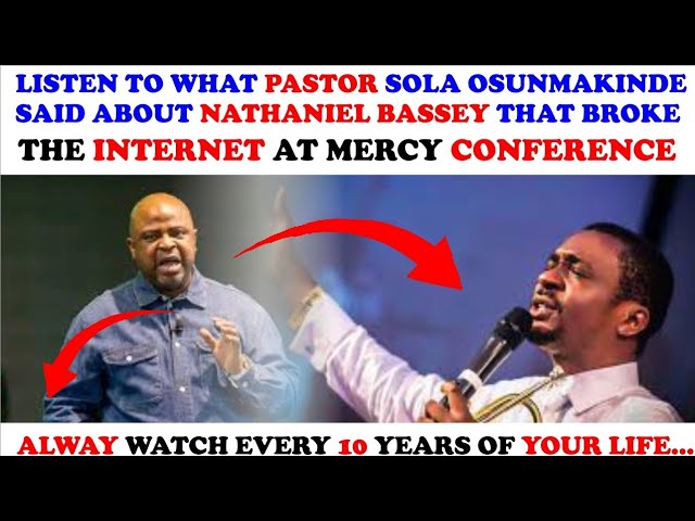 NATHANIEL BASSEY MINISTRATION AT MERCY CONFERENCE, HOUSEHOLD OF DAVID THAT CHANGED THE YEAR