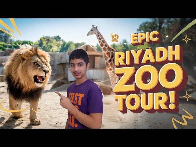 Riyadh biggest Zoo full tour in Urdu hindi